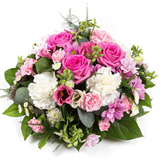 Pink &amp; Cream Posy Pad