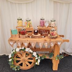 Rustic Sweet Cart