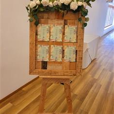 Rustic Easel &amp; Frame