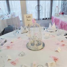 Tea Light Bird Cage Centrepiece