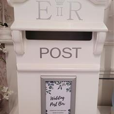 White Postbox 