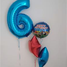 Number Balloon &amp; Balloon bouquet