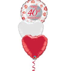 40th Anniversary Balloon Bouquets 