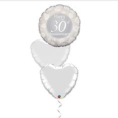 30th Anniversary Balloon Bouquets