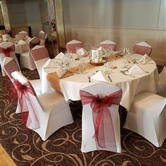 Hessian Table runners 