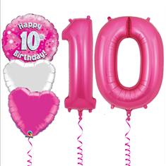 10 birthday pink