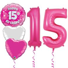 15 birthday pink