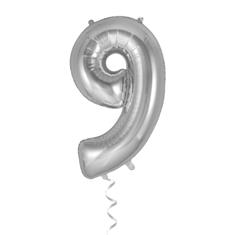 9 silver number 