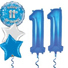 11 birthday blue