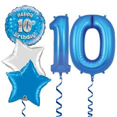 10 Birthday blue