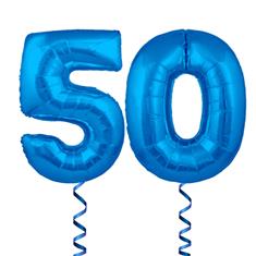50 blue numbers 