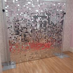 Silver Sequin Wall