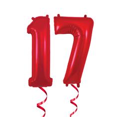 17 Red Number 