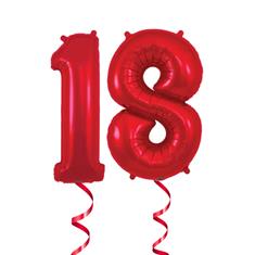 18 Red Number 
