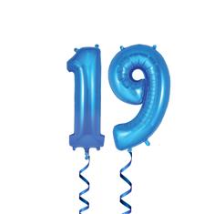 19 Blue Numbers 