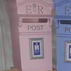 Pink Postbox 