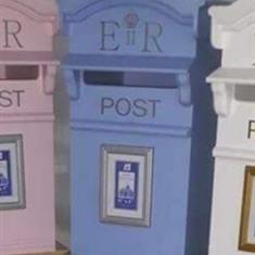 Blue Post box 