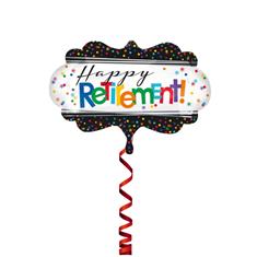 Happy Retirement SuperShape Balloon 