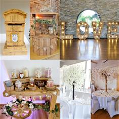 Gold Wedding Package Rustic
