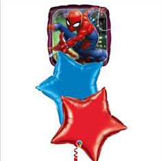 Spiderman 3 balloon bouquet