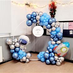 Themed Moongate Balloon Hoop 