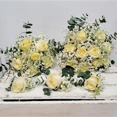 Classic Rose Posy Style Wedding Package