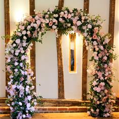 Rosanna floral arch