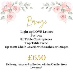 Bronze Wedding Package 